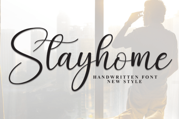 Stayhome Font