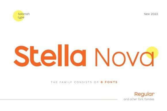 Stella Nova Font Stella Nova Font