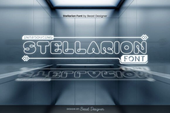Stellarion Font preview 3