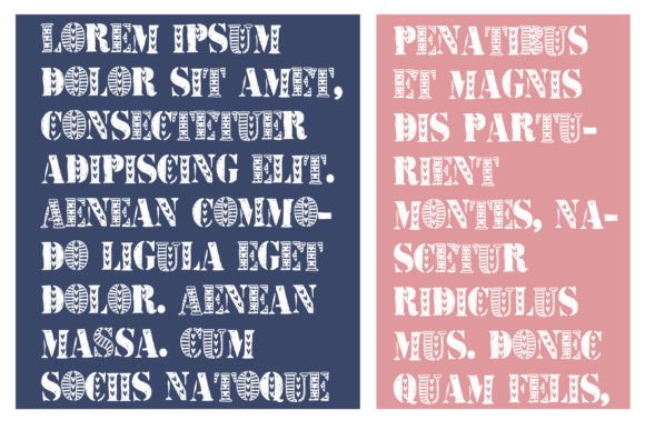 Stencil Love Font preview 4