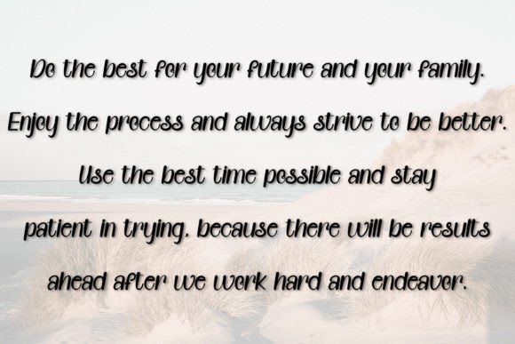 Beach Vintage Font preview 4