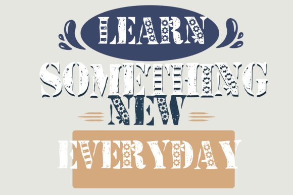 Stencil Spring Font preview 3