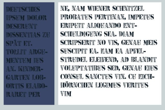 Stencil Spring Font preview 4