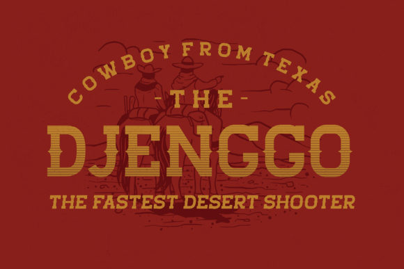 Stengkol Font preview 2