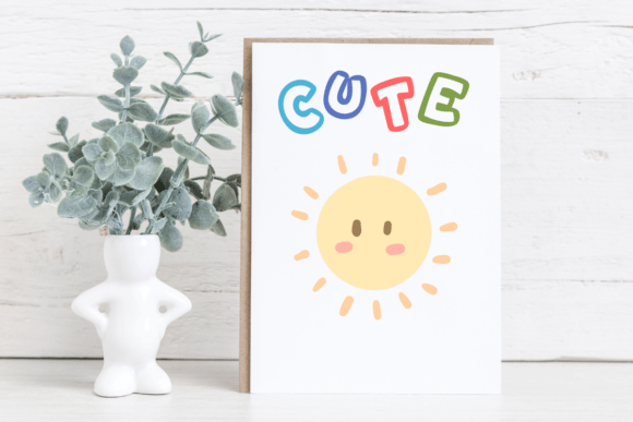 Sticker Cute Font preview 4