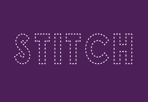 Stitch Font preview 2