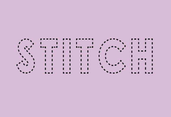 Stitch Font preview 4