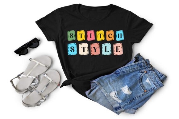Stitch Style Font preview 4