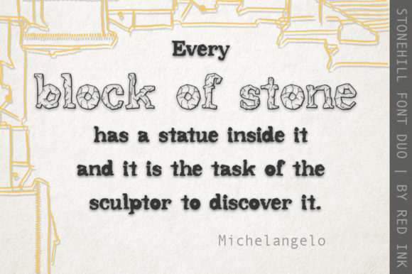 Stonehill Duo Font preview 2