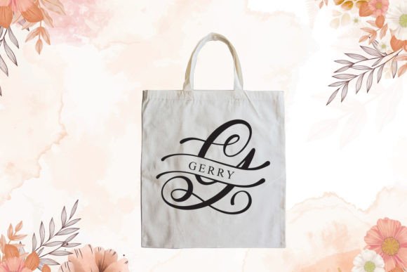 Cella Monogram Font preview 3
