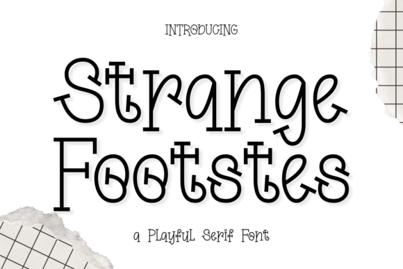 Strange Footstes Font