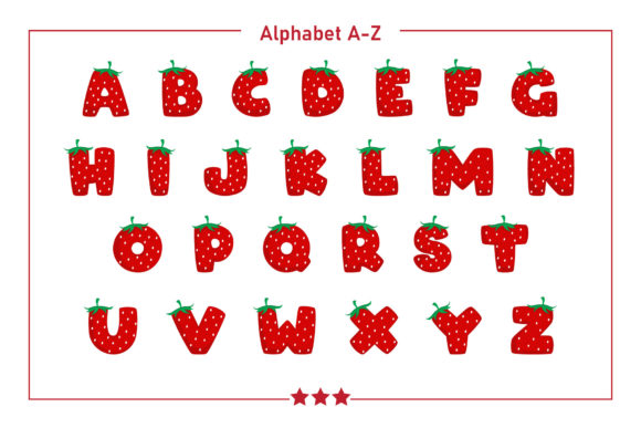 Strawberry Font preview 3