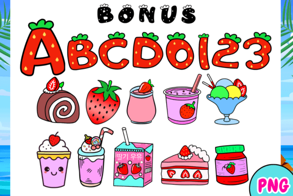 Strawberry Font preview 6
