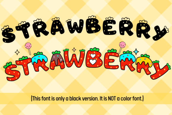 Strawberry Font preview 8