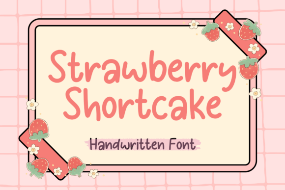 Strawberry Shortcake Font preview 2