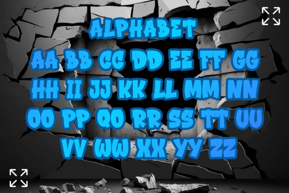 Street Fruit Font preview 2