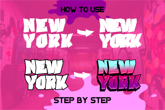 Street Hypes Graffiti Font preview 4