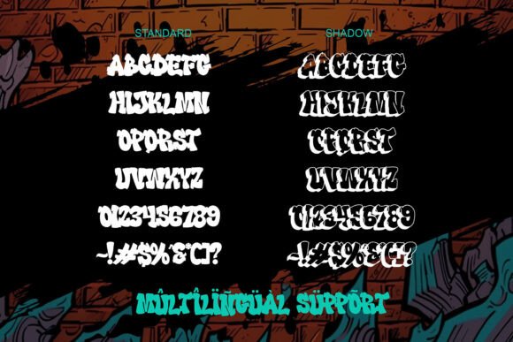 Street Shade Font preview 2