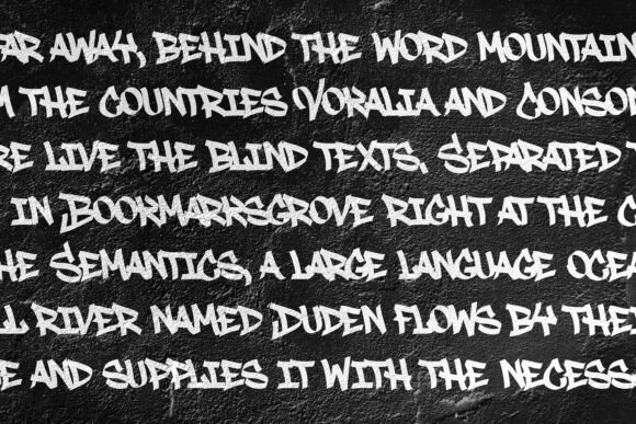 Street Tag Vol 3 Font preview 4