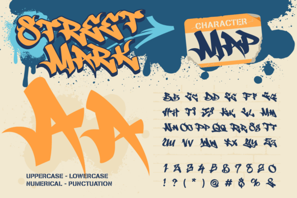 Streetmark Font preview 2