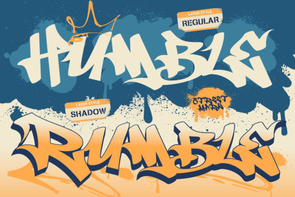 Streetmark Font preview 4