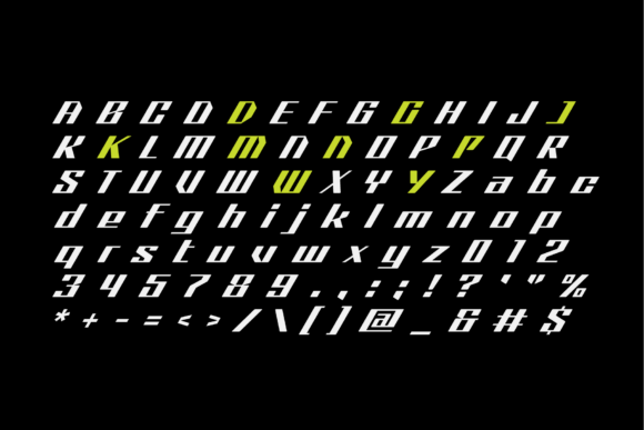Strn Font preview 2
