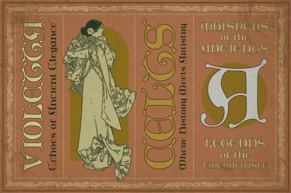 Celtoria Font preview 3