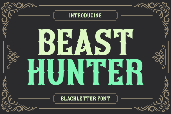 Beast Hunter Font