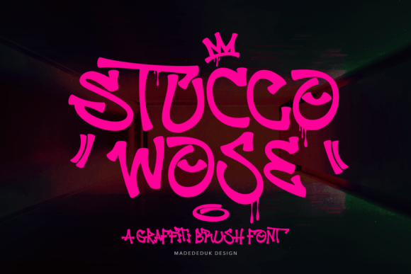 Stucco Wose Font Stucco Wose Font