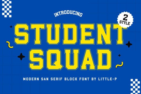 Student Squad Font Student Squad Font