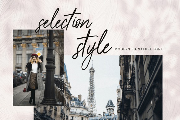 Stylish Fashion Font preview 2
