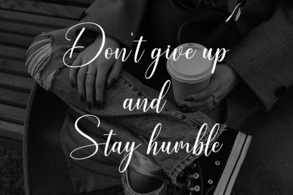 Stylish Signature Font preview 2