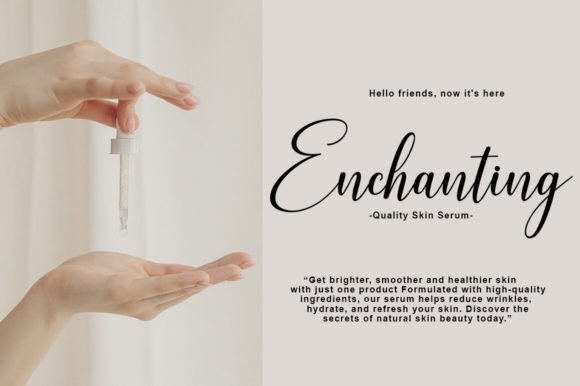 Stylish Signature Font preview 4