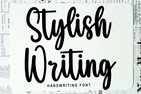 Stylish Writing Font
