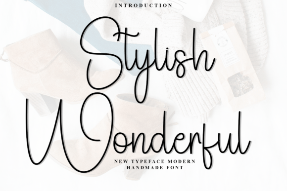 Stylish Wonderful Font Stylish Wonderful Font