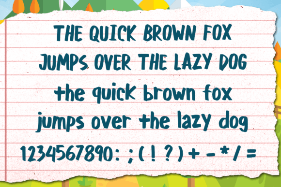 Stylo Marker Font preview 4