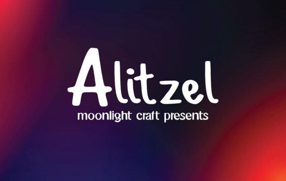 Alitzel Font preview 2