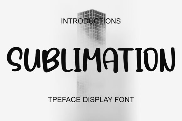 Sublimation Font
