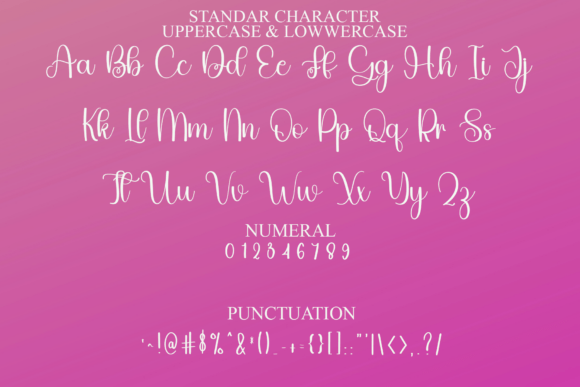 Sublimation Font preview 6
