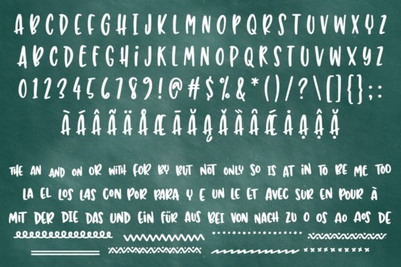 Succulent Font preview 2