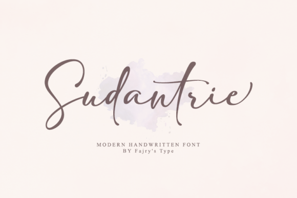 Sudantrie Font Sudantrie Font