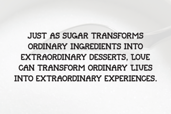 Sugar Meadow Font preview 3