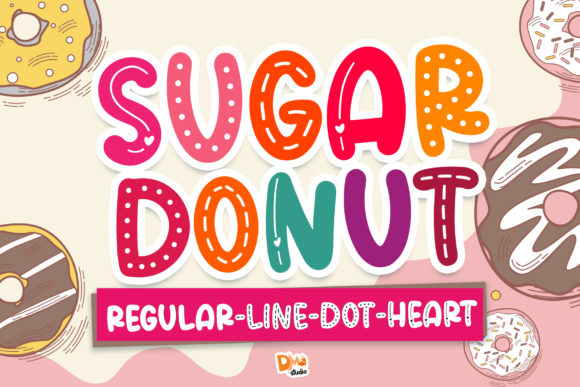Sugar Donut Font