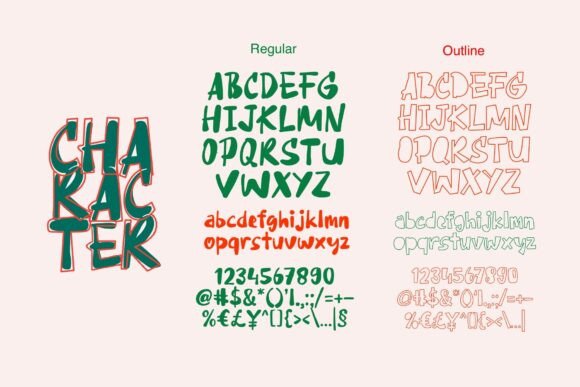 Sugar Pasta Font preview 2
