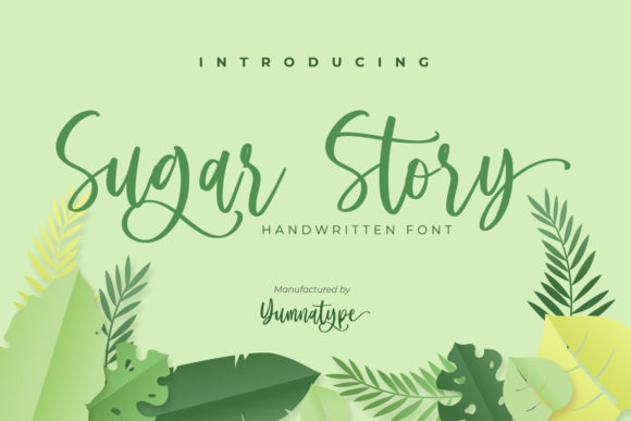 Sugar Story Font Sugar Story Font