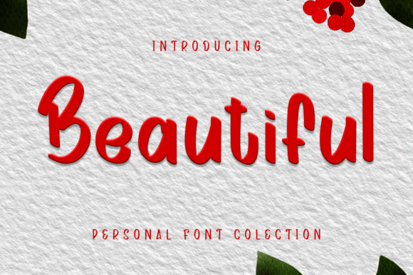 Beautiful Font
