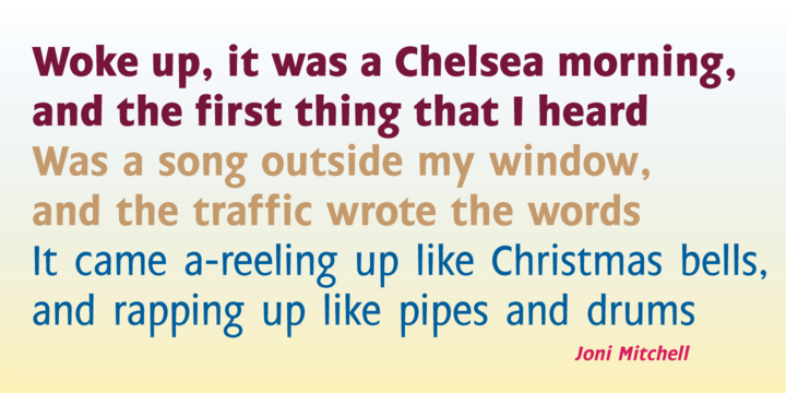 Chalfont Family Font preview 3