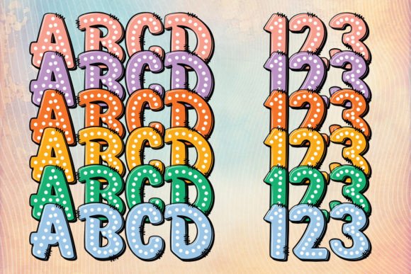 Summer Font preview 3