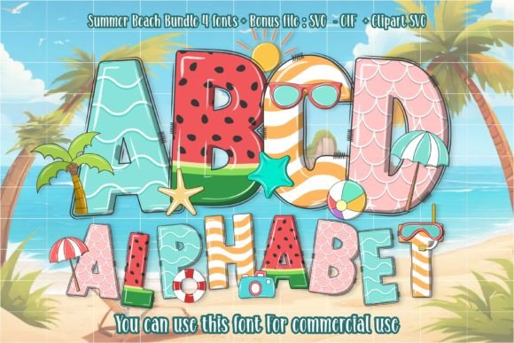 Summer Beach Font