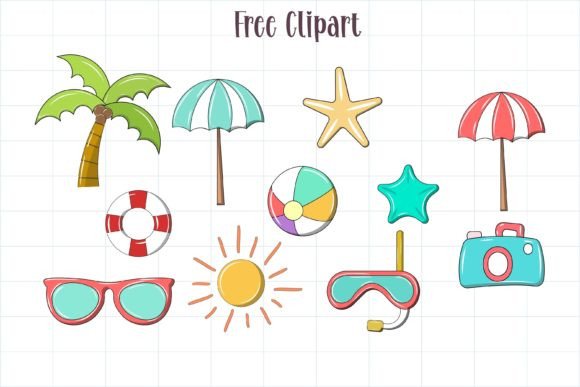 Summer Beach Font preview 3